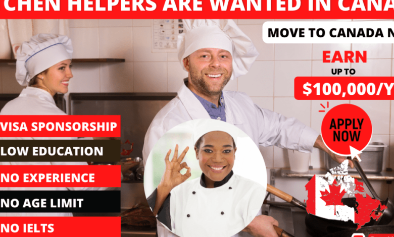 kitchen helper job